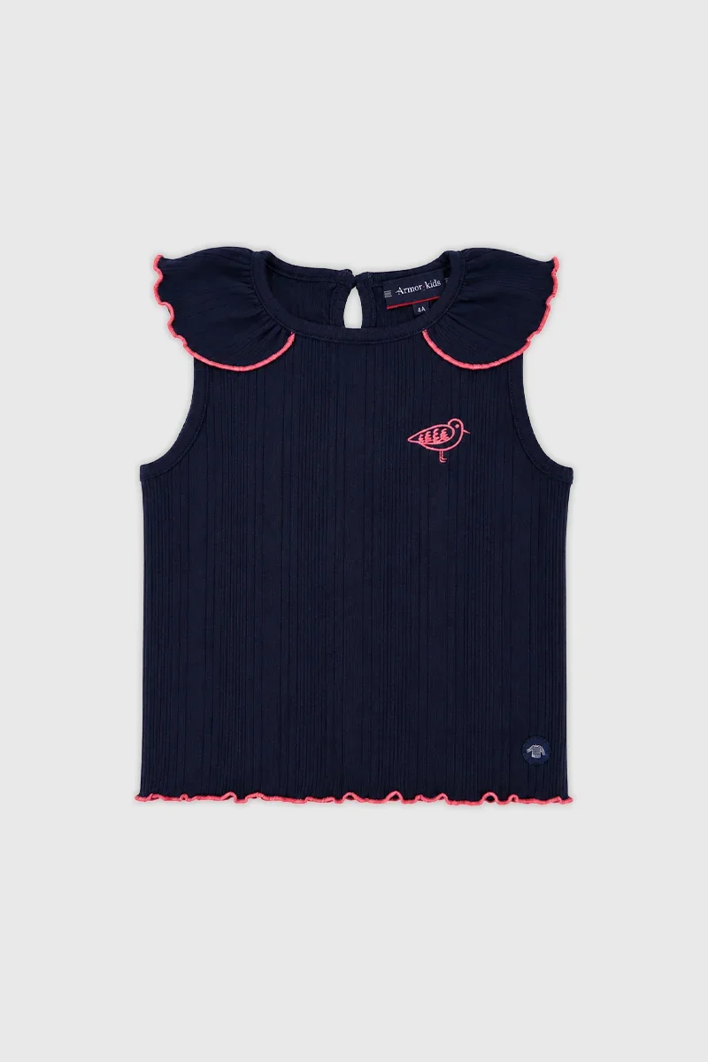 User-Friendly Top sans manche Kids – coton Enhanced
