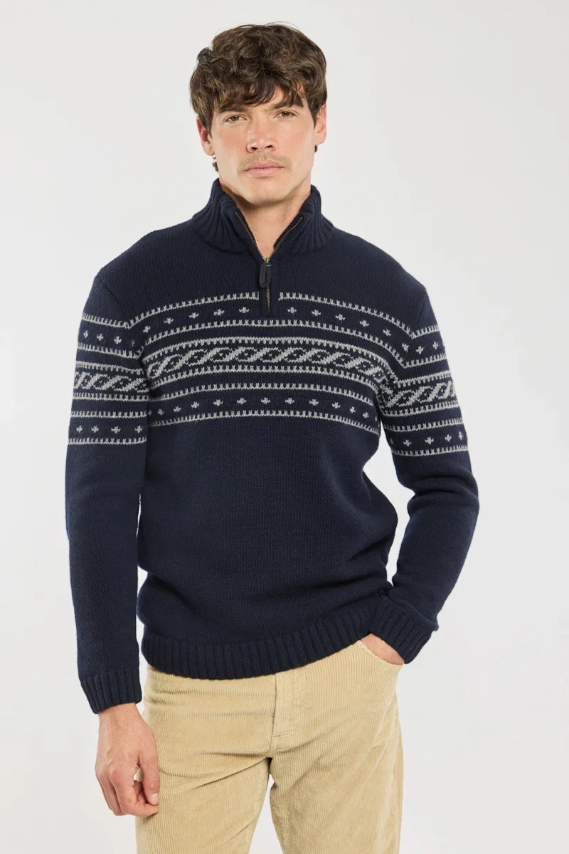 Versatile Pull camionneur Deauville – laine Trendy