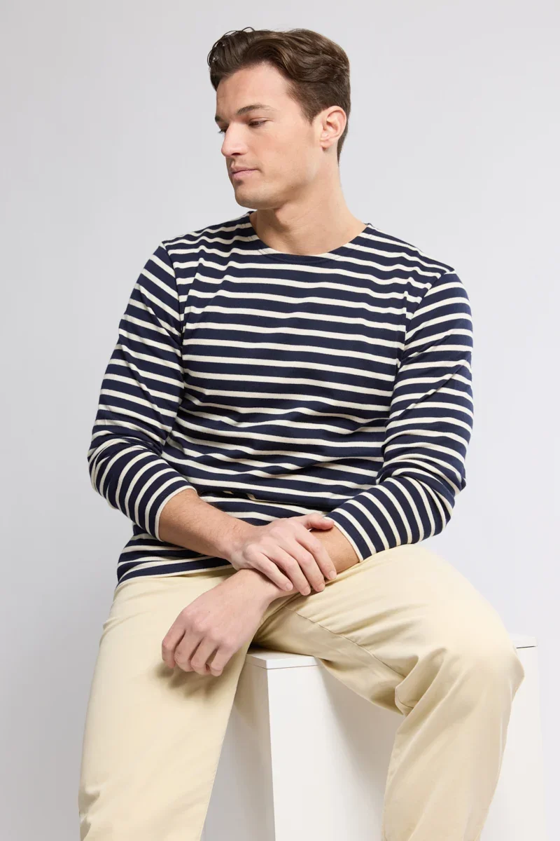 Elegant Marinière – coton rustique issu de l’agriculture biologique Trusted