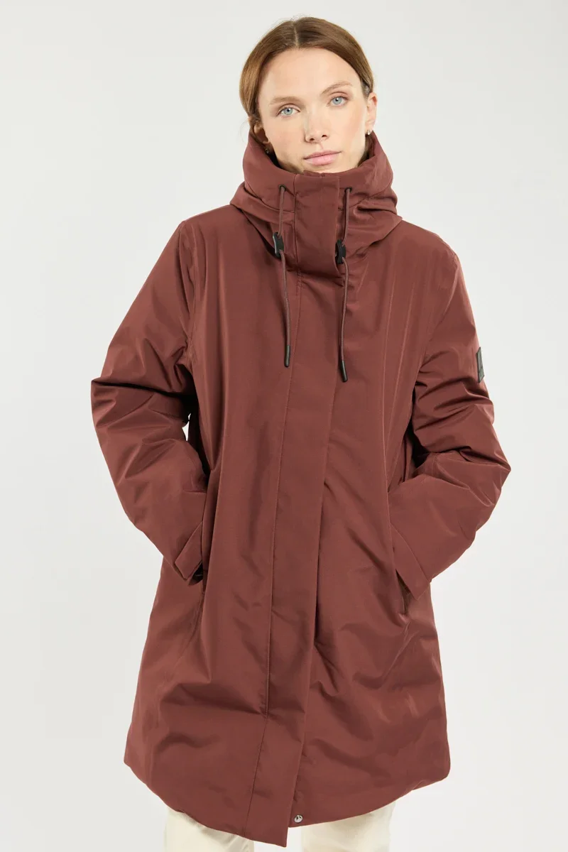 Genuine Parka longue BROSKOS – polyester recyclé Dependable
