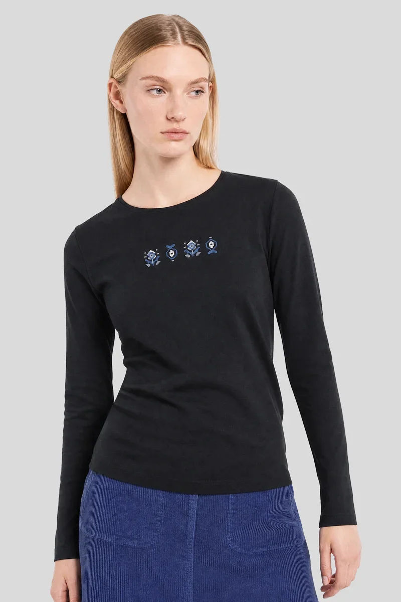 Elite T-shirt manches longues – coton léger Fashionable