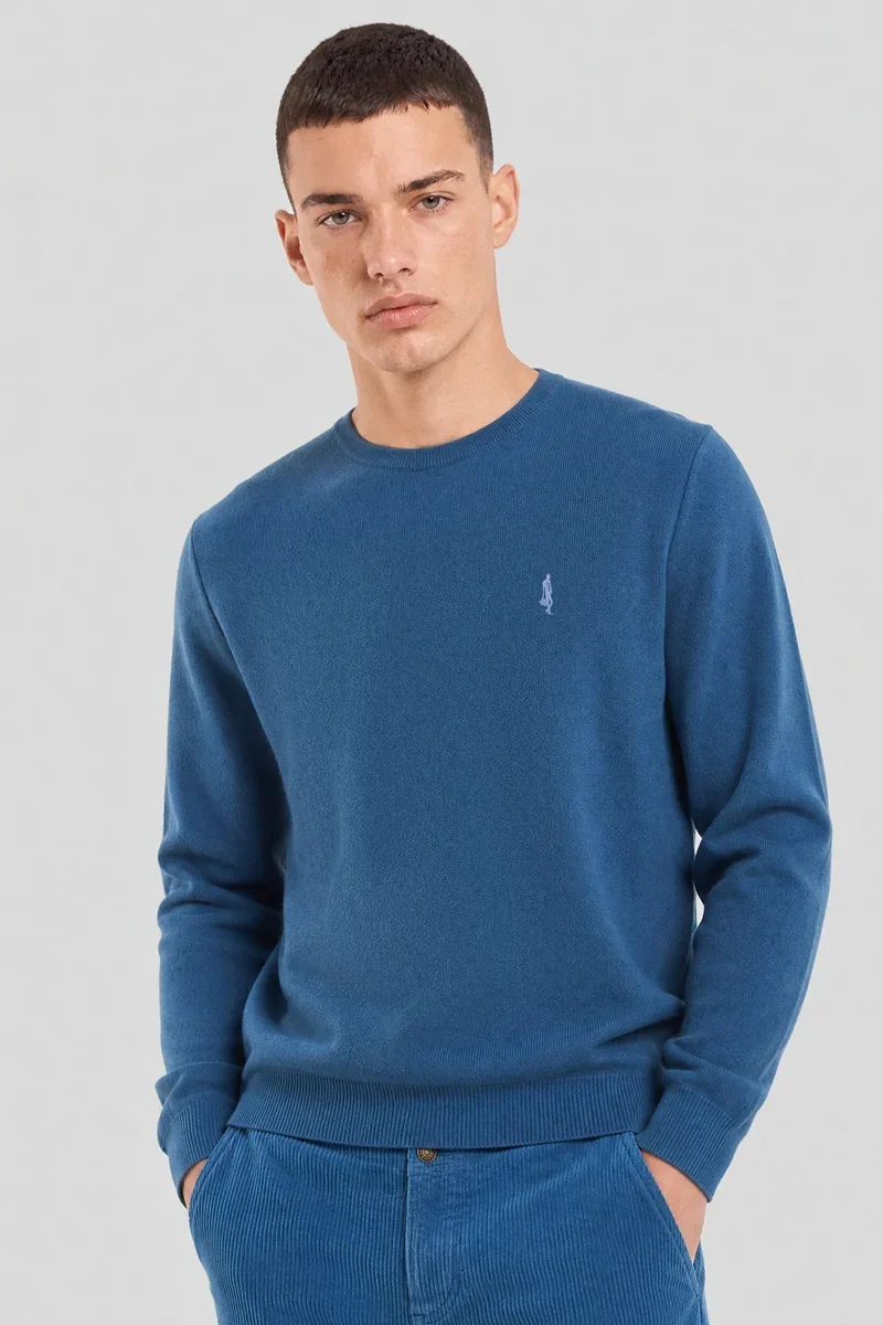Refined Pull col rond Bérac – laine Excellent
