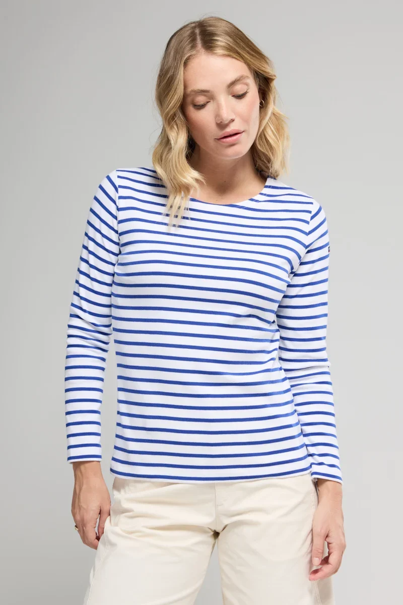 Responsible Breton striped shirt – interlock cotton Effective