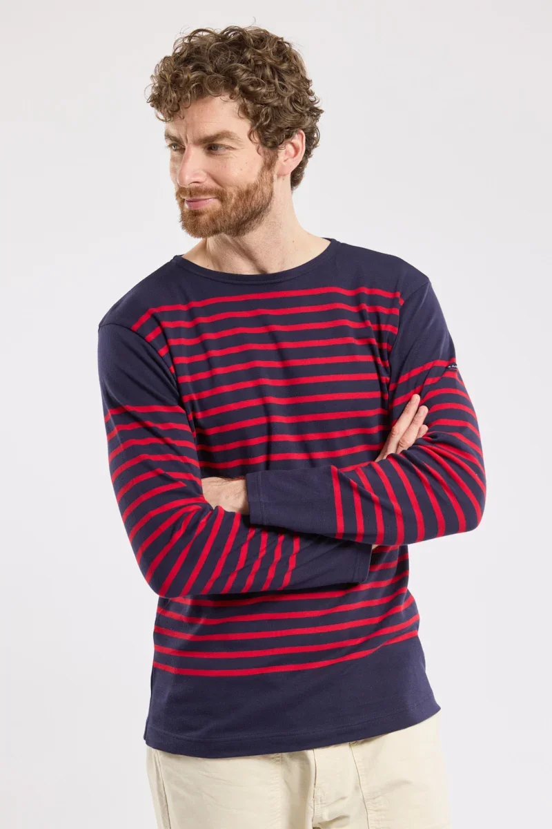 Professional Breton striped shirt – interlock cotton Recyclable