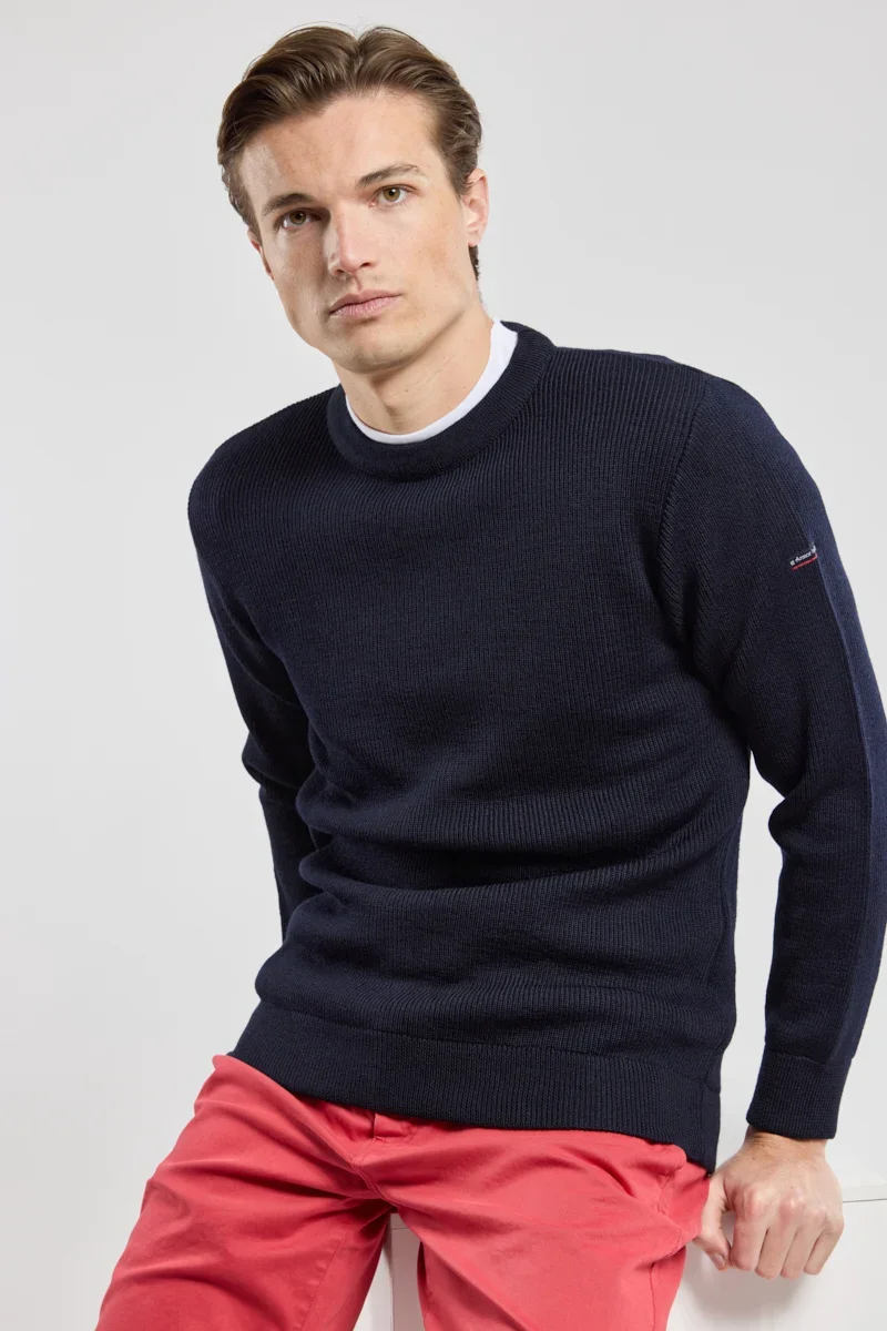 User-Friendly Crewneck jumper Camaret – wool Carefully Designed