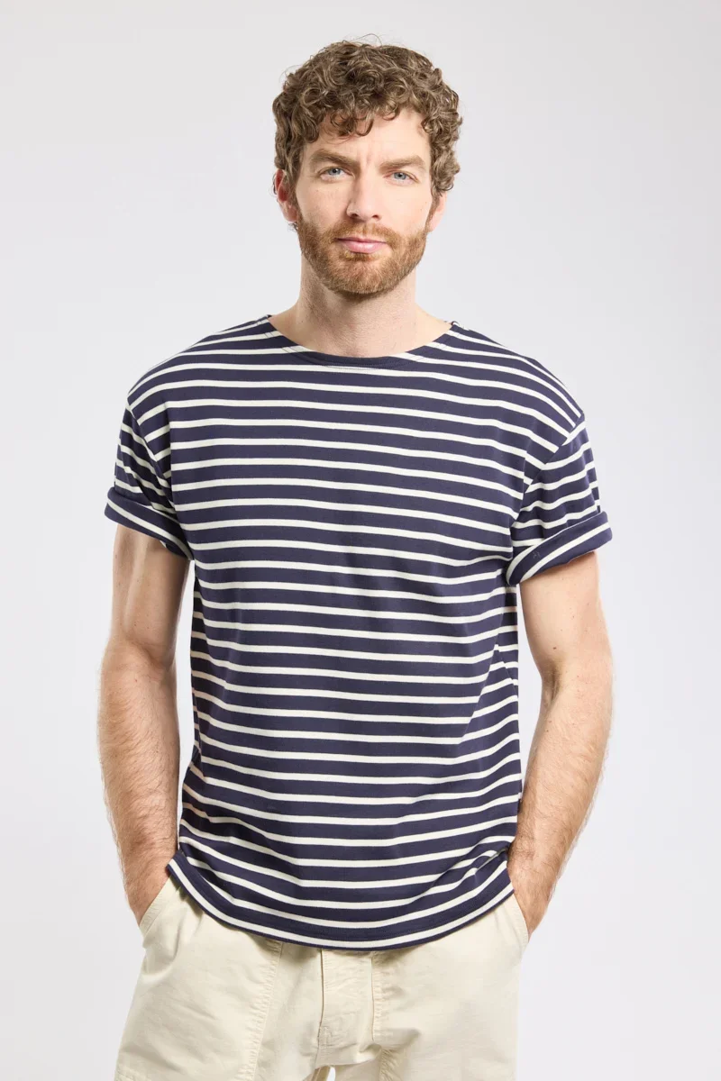Authentic Breton striped shirt – thick cotton Relaxed