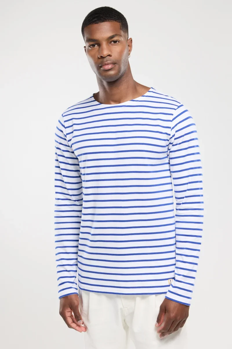 User-Friendly Breton striped shirt - jersey cotton Elegant