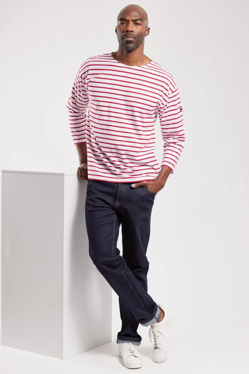 Premium Breton striped t-shirt – light jersey cotton Casual