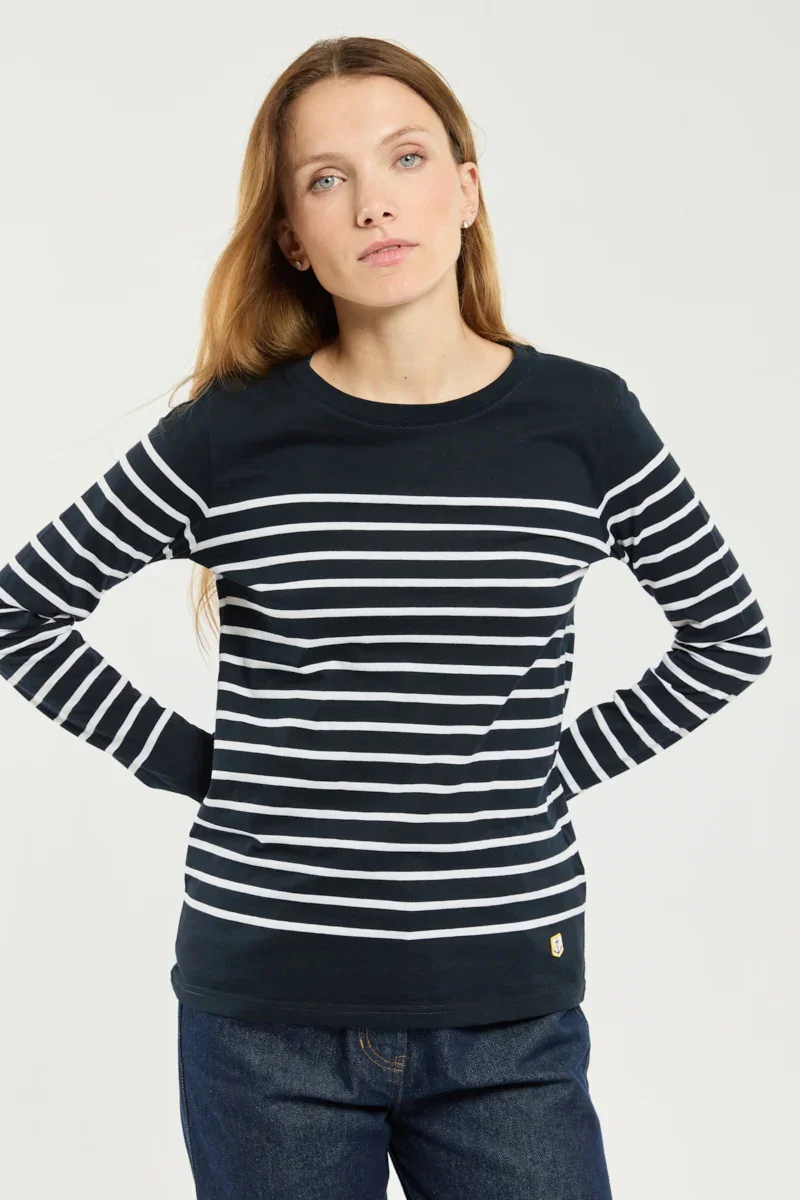 Smart Breton striped shirt – jersey cotton Next-Generation