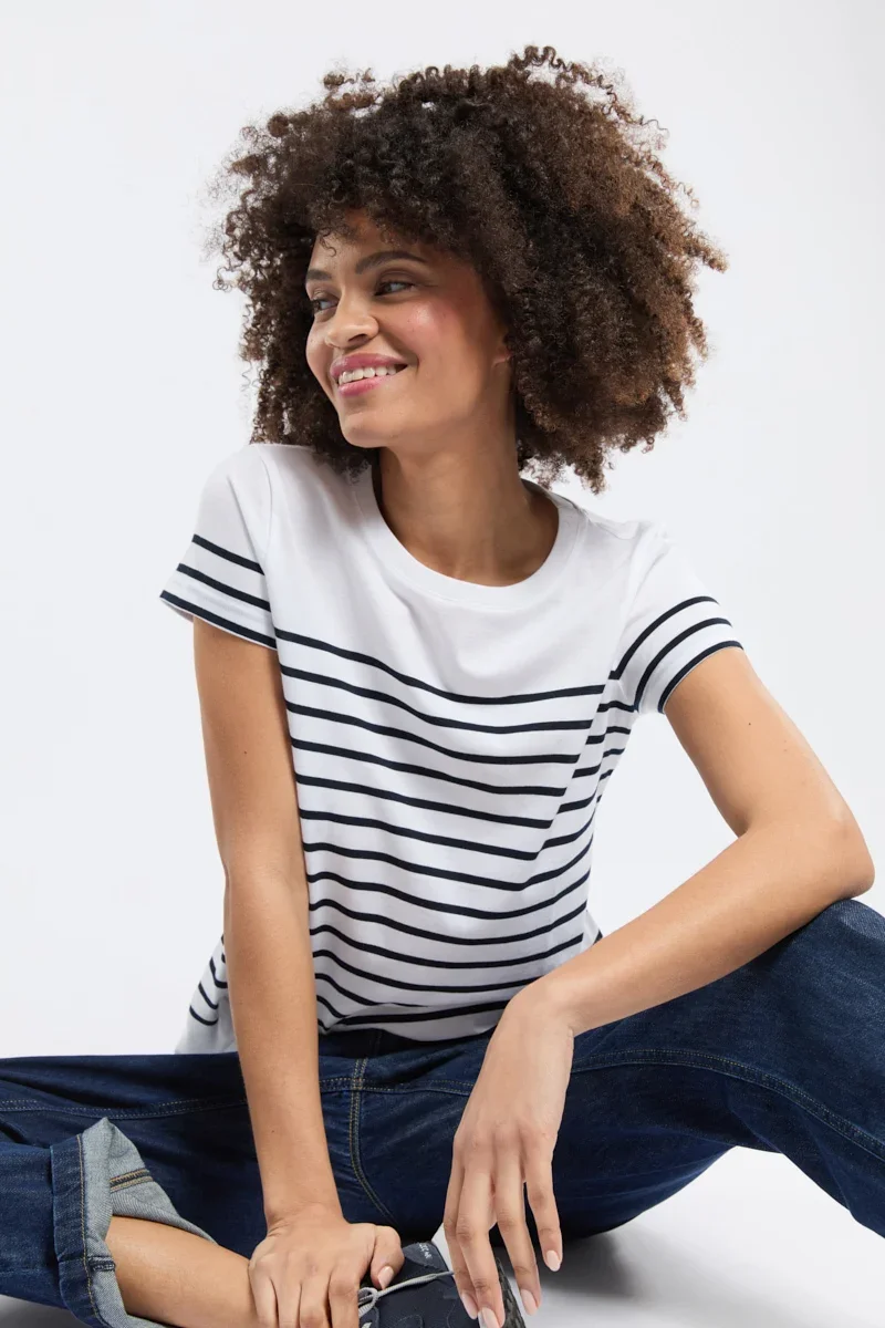 Safe Breton striped shirt – jersey cotton Exceptional
