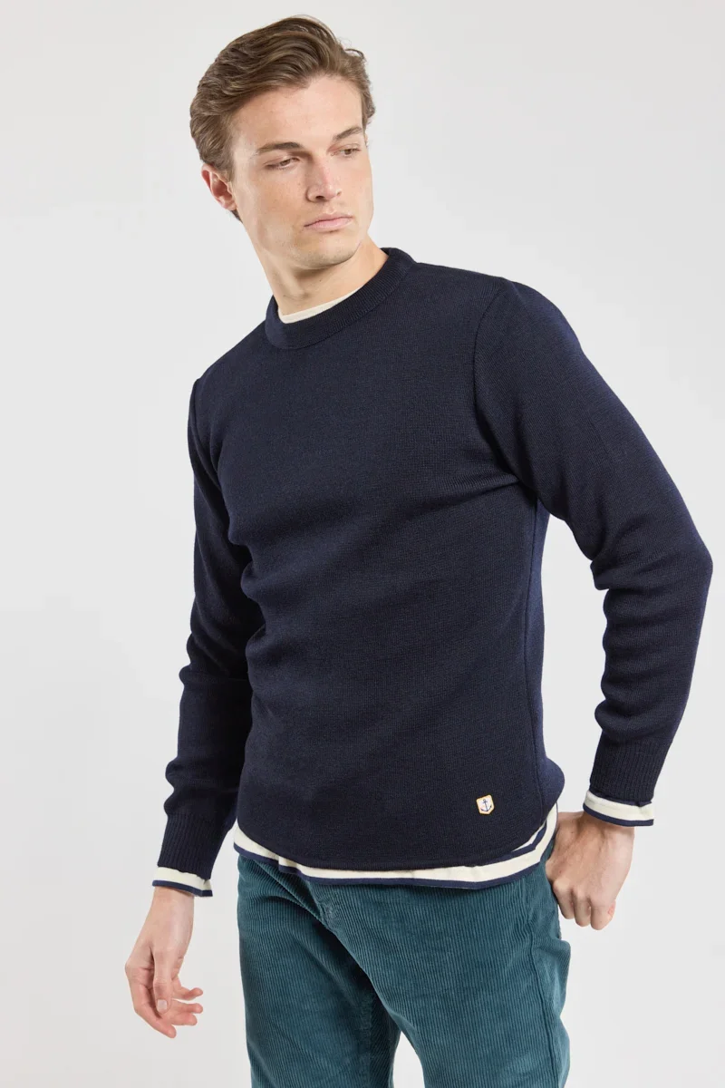 Long-Lasting Round neck sweater Brignogan – wool Soft