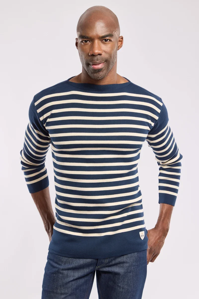Sustainable Breton striped shirt Brest© – Fileuse d’Arvor – rustic cotton Eco-Friendly