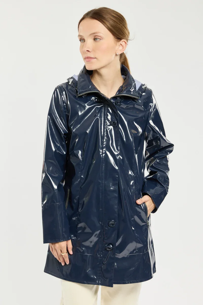 First-Class Glossy Breton raincoat PILAT Crafted