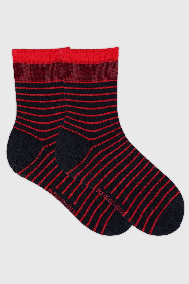 Safe Striped socks – cotton Verified