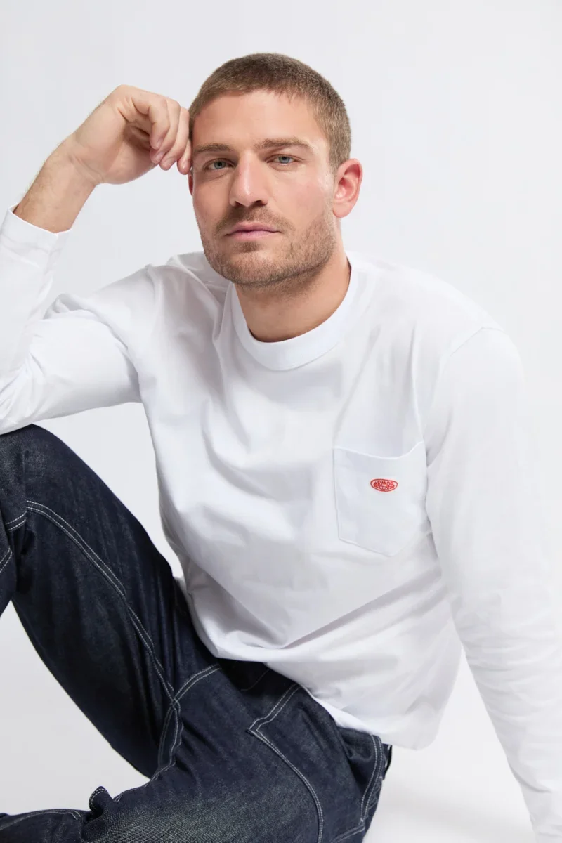 Flexible Héritage long sleeve T-shirt – cotton Green