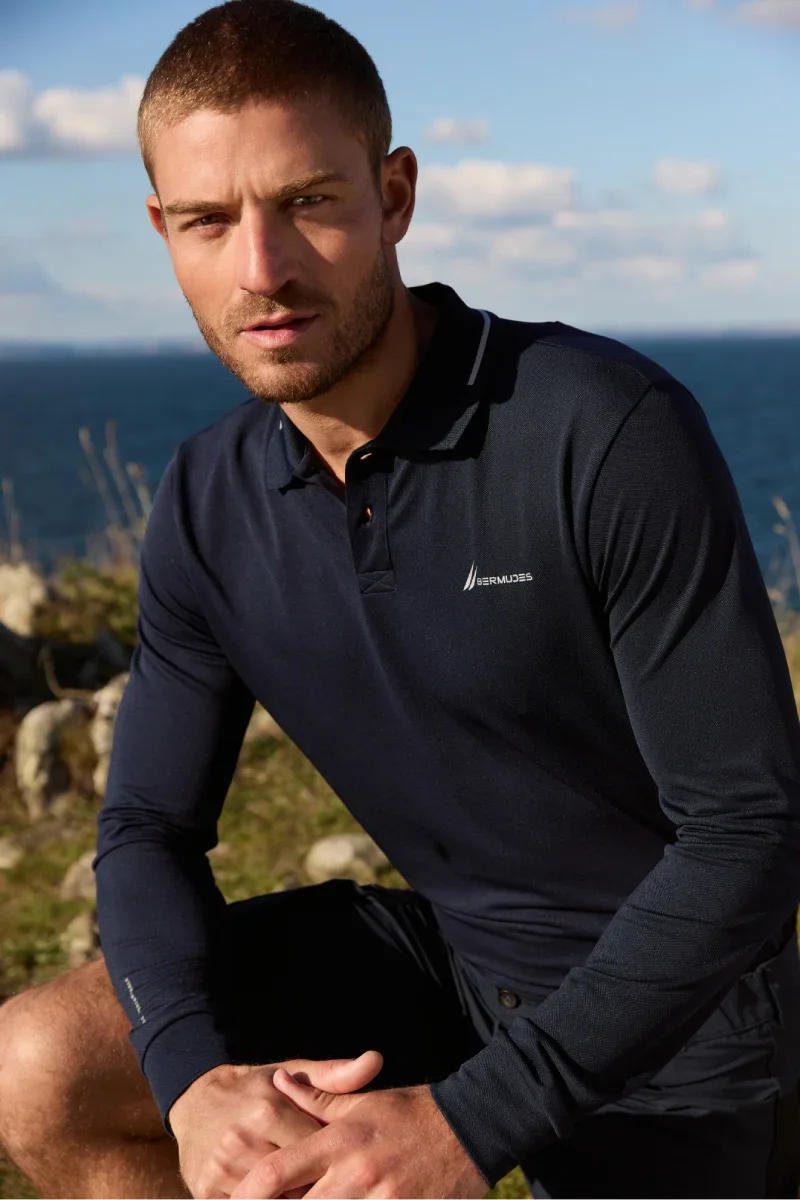Functional Genois polo shirt Lightweight