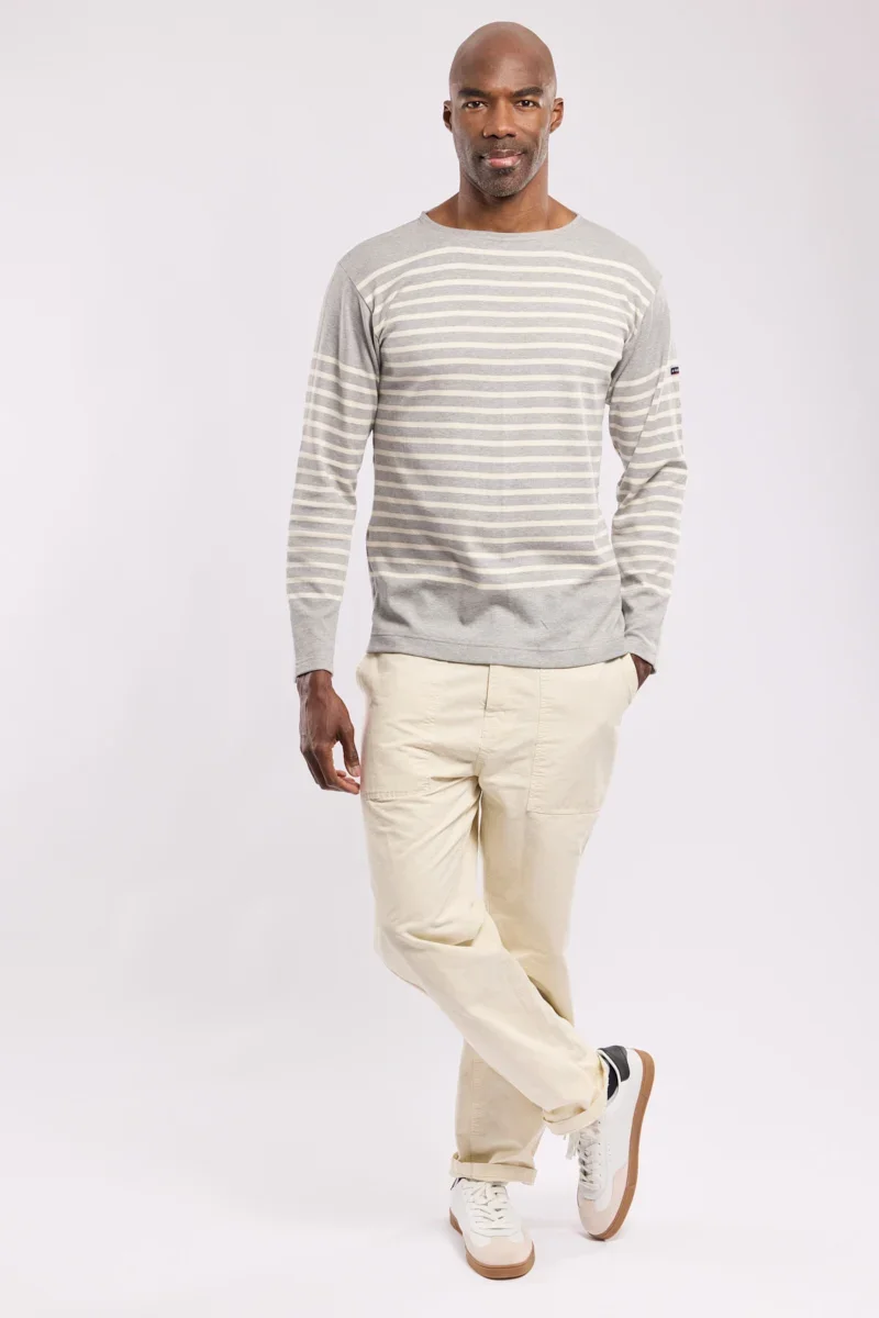 Clean Breton striped shirt – heavy cotton Genuine