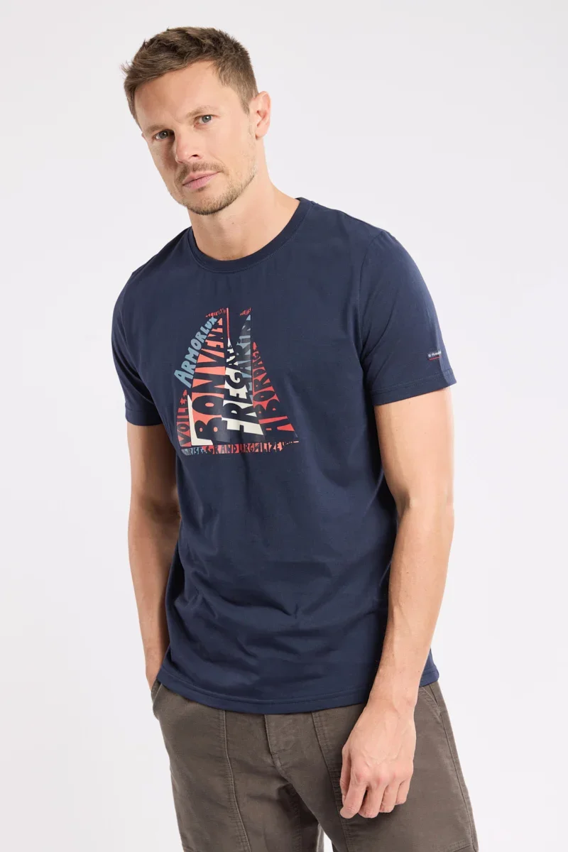 Breathable Screen-printed T-shirt – light cotton Exceptional
