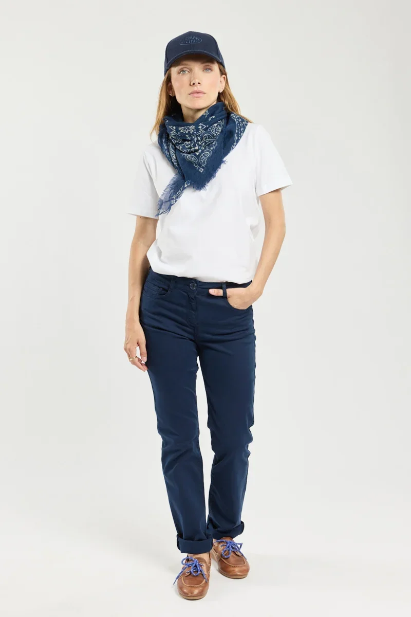 Lightweight Regular fit trousers – cotton Secure