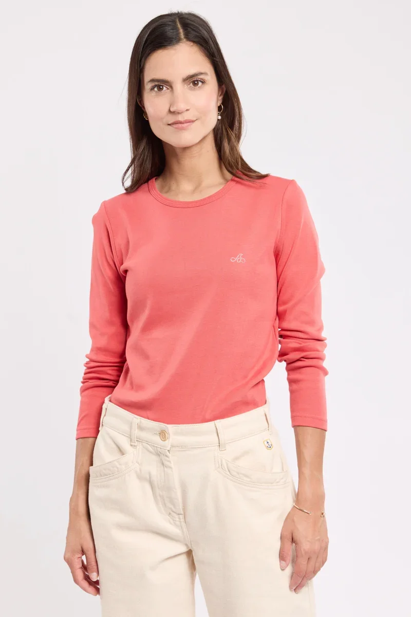 Enhanced Long-sleeved T-shirt – lightweight cotton Smart