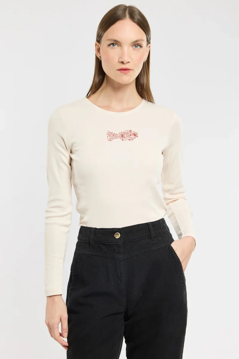 Elegant Sacha ML T-Shirt – cotton Recyclable