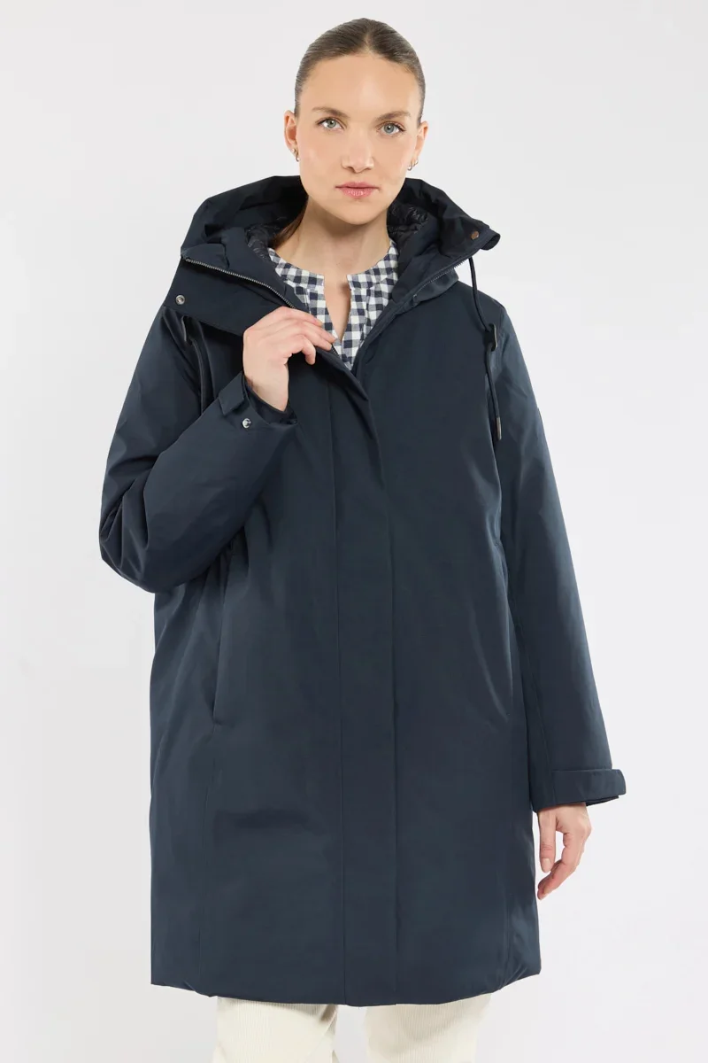 Easy-to-Use BROSKOS long parka – recycled polyester Carefully Designed