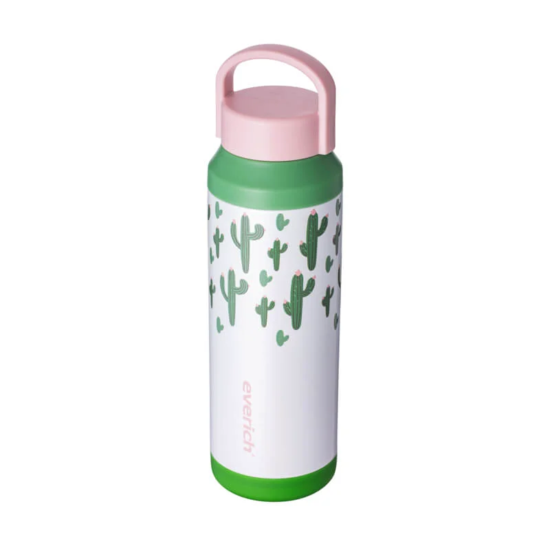 Quality Stainless Steel Water Bottle with Fruit Infuser Lid 01704B 01705C Clean