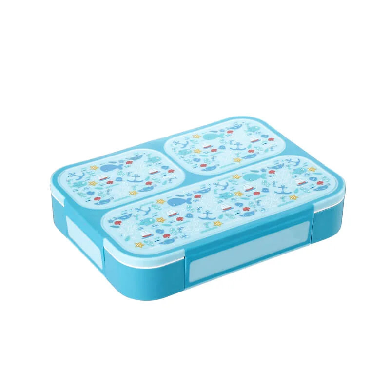 Sophisticated Plastic Lunch Container with a Handy Spoon Original