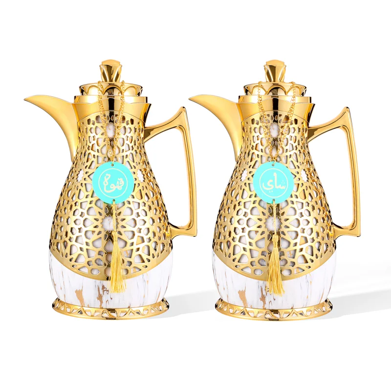 Detailed 1L 1L New Design Arabic teapot with Glass Liner WG17005 Recyclable