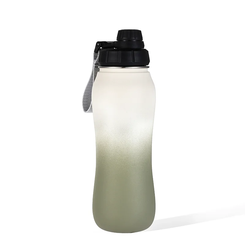 Exceptional 24oz Unique Shape Double Insulated Drink Bottle 01690A Casual
