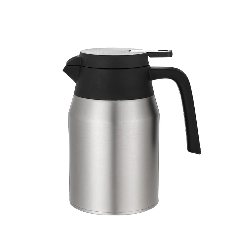 Pure 1L Double Wall Stianless Steel Vacuum Coffee Pot EHO18001 Solid