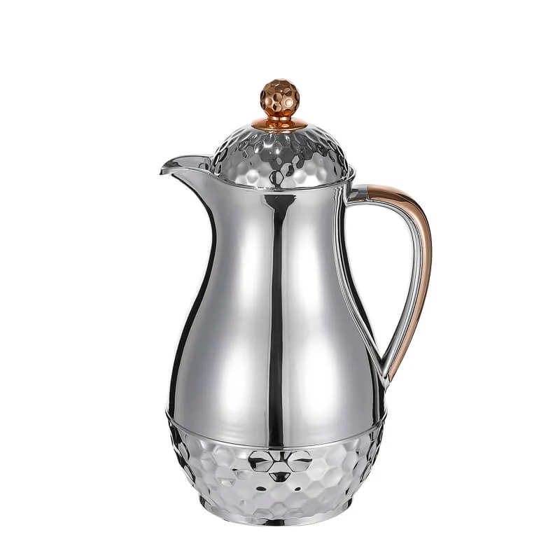Carefully Designed 1L Dubai Dallah Coffee Pot with Glass Inner EHO18013 Casual