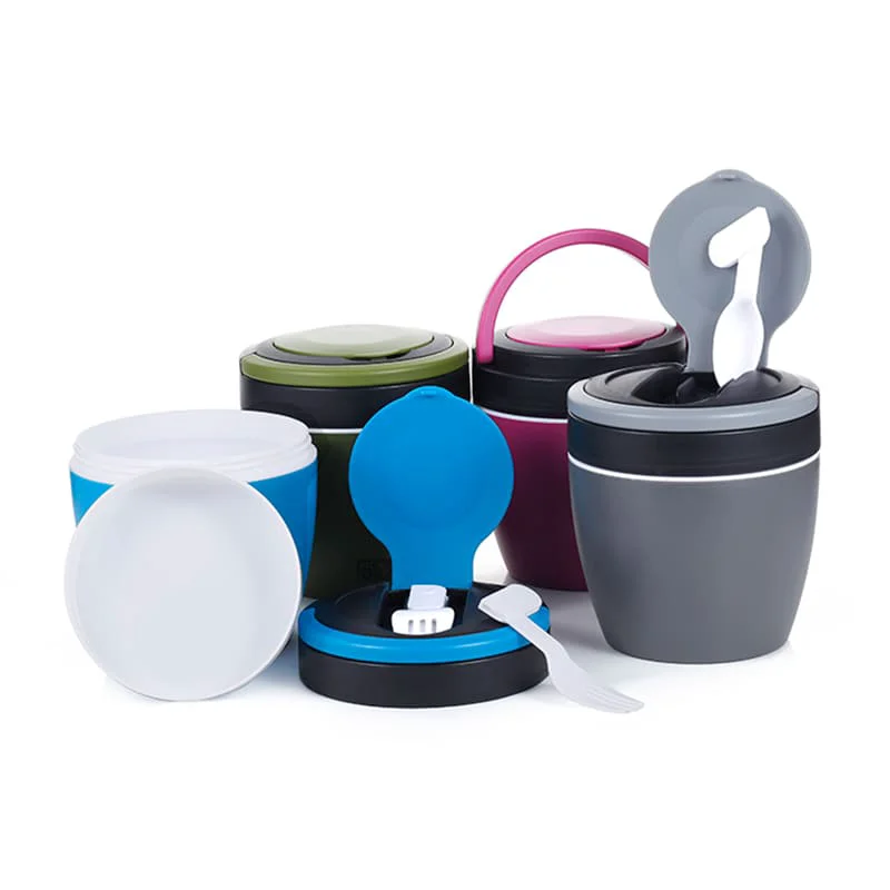 Powerful 500ml Lunch Boxes For Adults With a Handle 06728A Recyclable