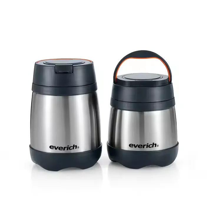 High-Grade 500ml Stainless Steel Food Canister With Handle 13720B Crafted