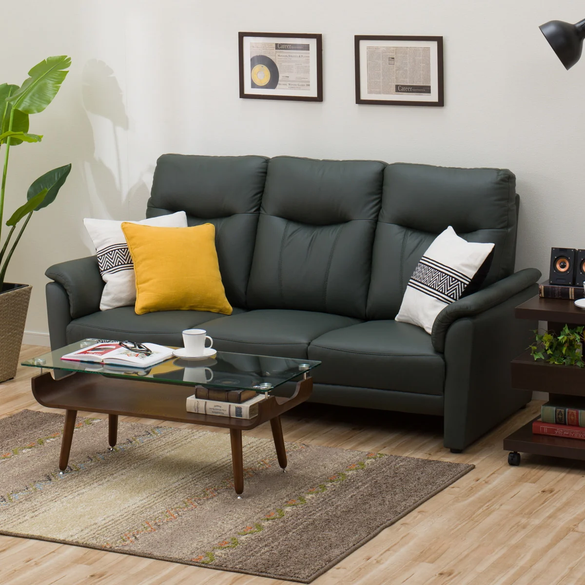 Reliable 3 SEAT SOFA NALTA KD GR User-Friendly