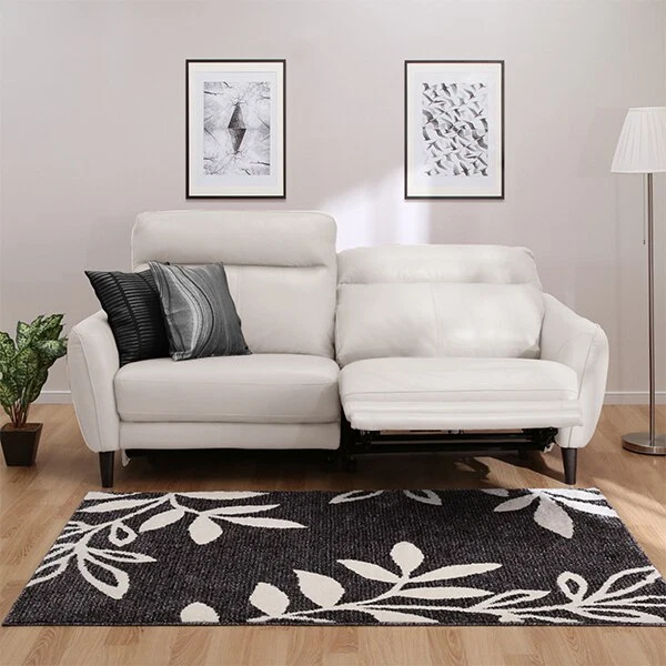 Organic 3 SEAT L-RECLINER SOFA ANHELO NB LGY Elegant
