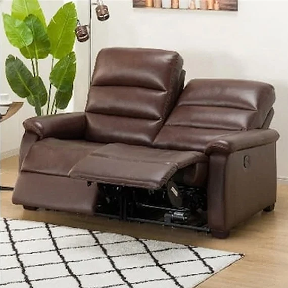 Practical 2 SEAT RECLINER SOFA N-BELIEVA BR2-SCF66 TK-LEATHER Contemporary