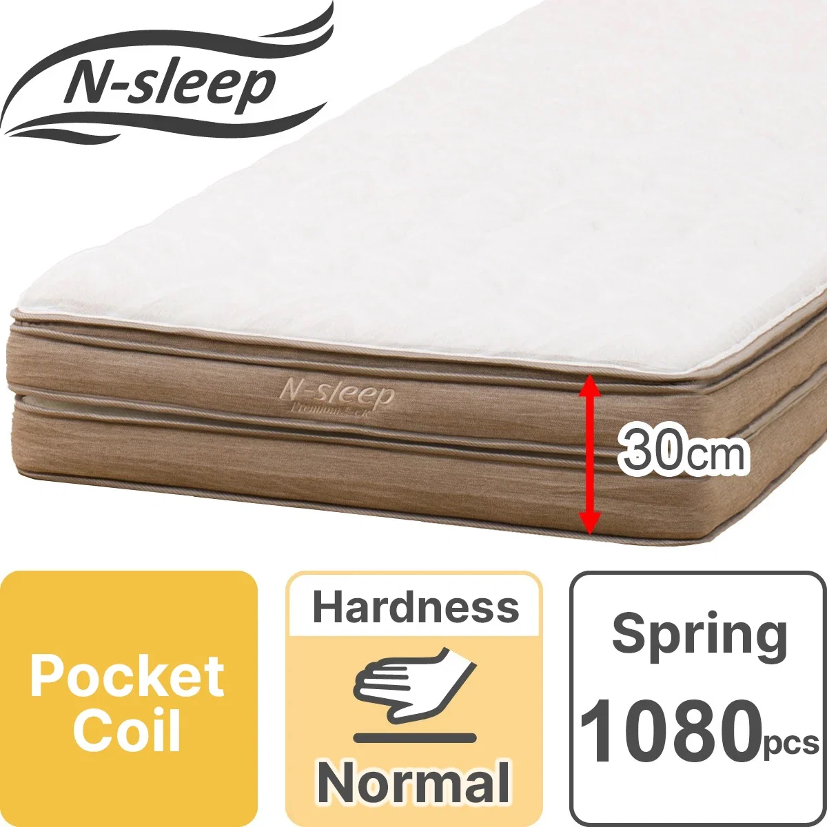 High-End S MATTRESS PREMIUM P2-02CR VH Pure