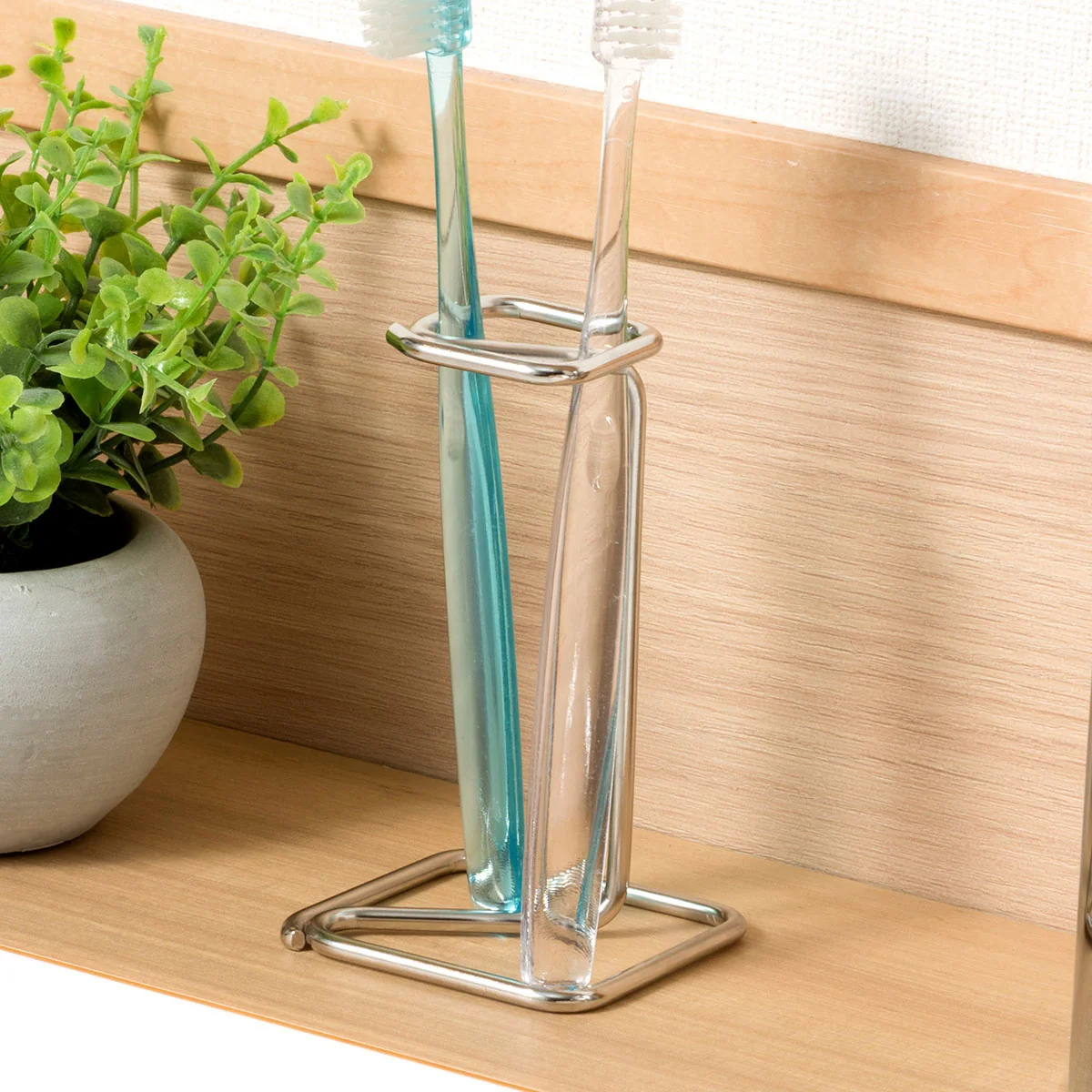 Breathable STAINLESS WIRE TOOTH BRUSH HOLDER SINGLE Smooth