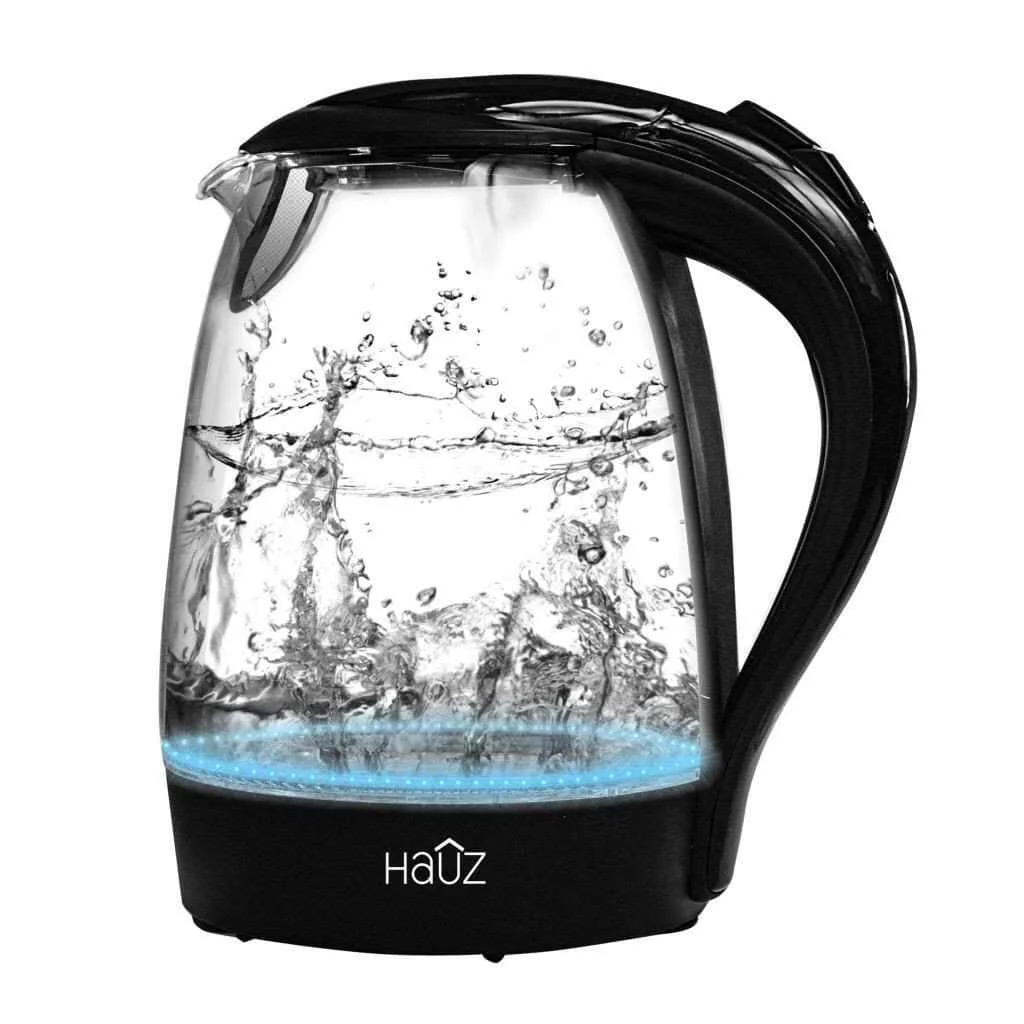 Clean Haûz – 1.7L Illuminating Cordless Glass Kettle Pure