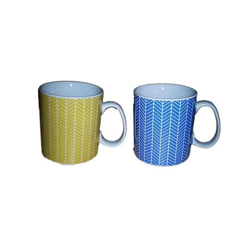 Organic Assorted 400ml Mugs Enhanced