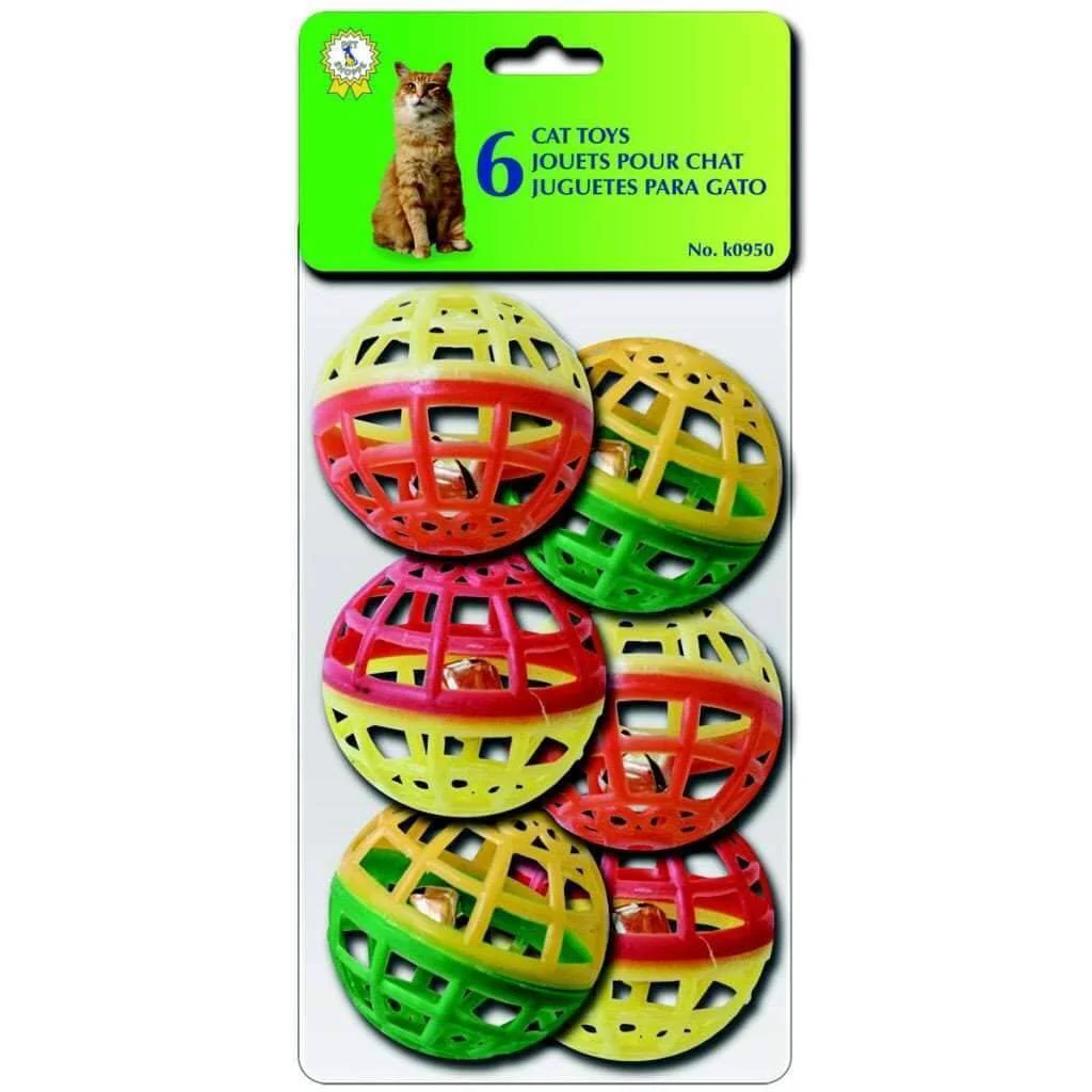 Breathable 6 jouets pour chat Cat Toys 6pack Prestigious