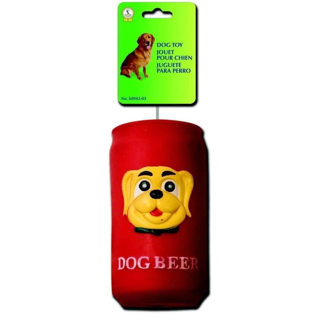Eco-Friendly Squeaky Dog Toy Beer Can High-Grade