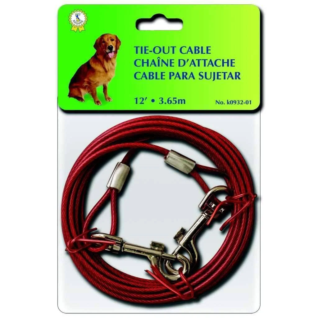 Prestigious Chaîne d’attache 3.65m Tie Out Cable 12ft First-Class