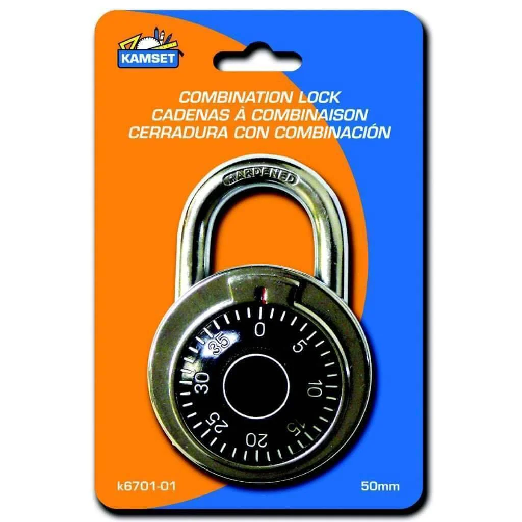 Comfortable Combination Padlock First-Class