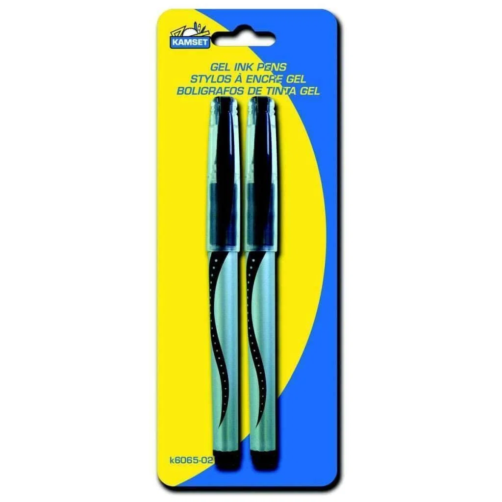 First-Class Gel Ink Pens 2 Black Innovative