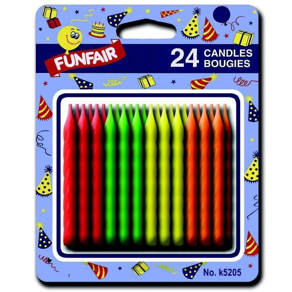 Elegant 24 Candles High-Performance