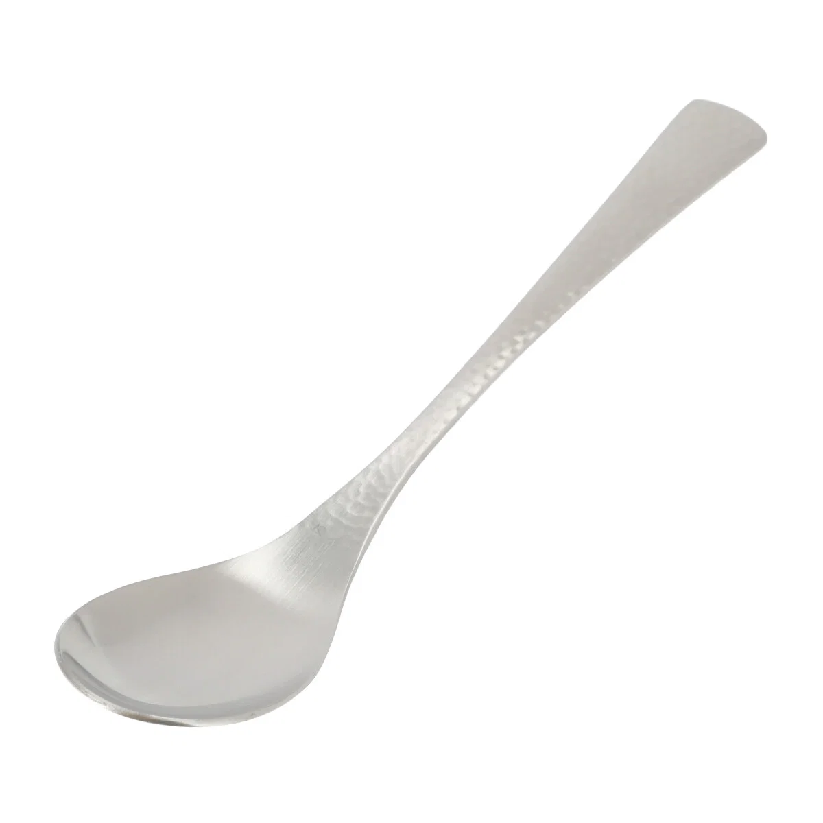 Smooth DESSERT SPOON HAMMERED PATTERN Green
