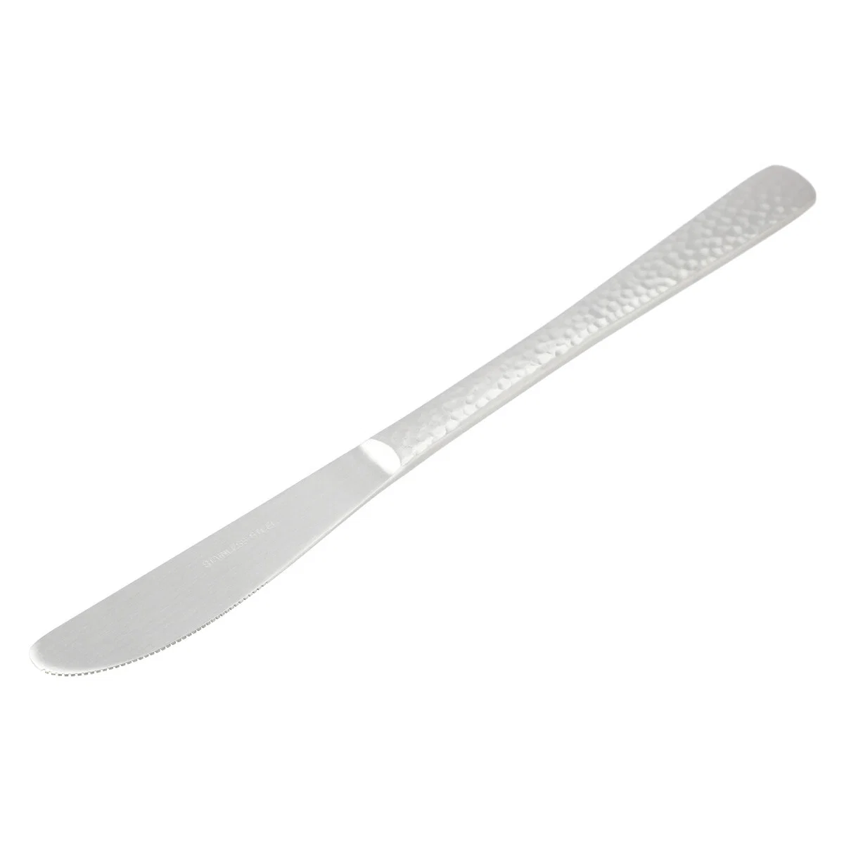 Eco-Friendly DESSERT KNIFE HAMMERED PATTERN Traditional