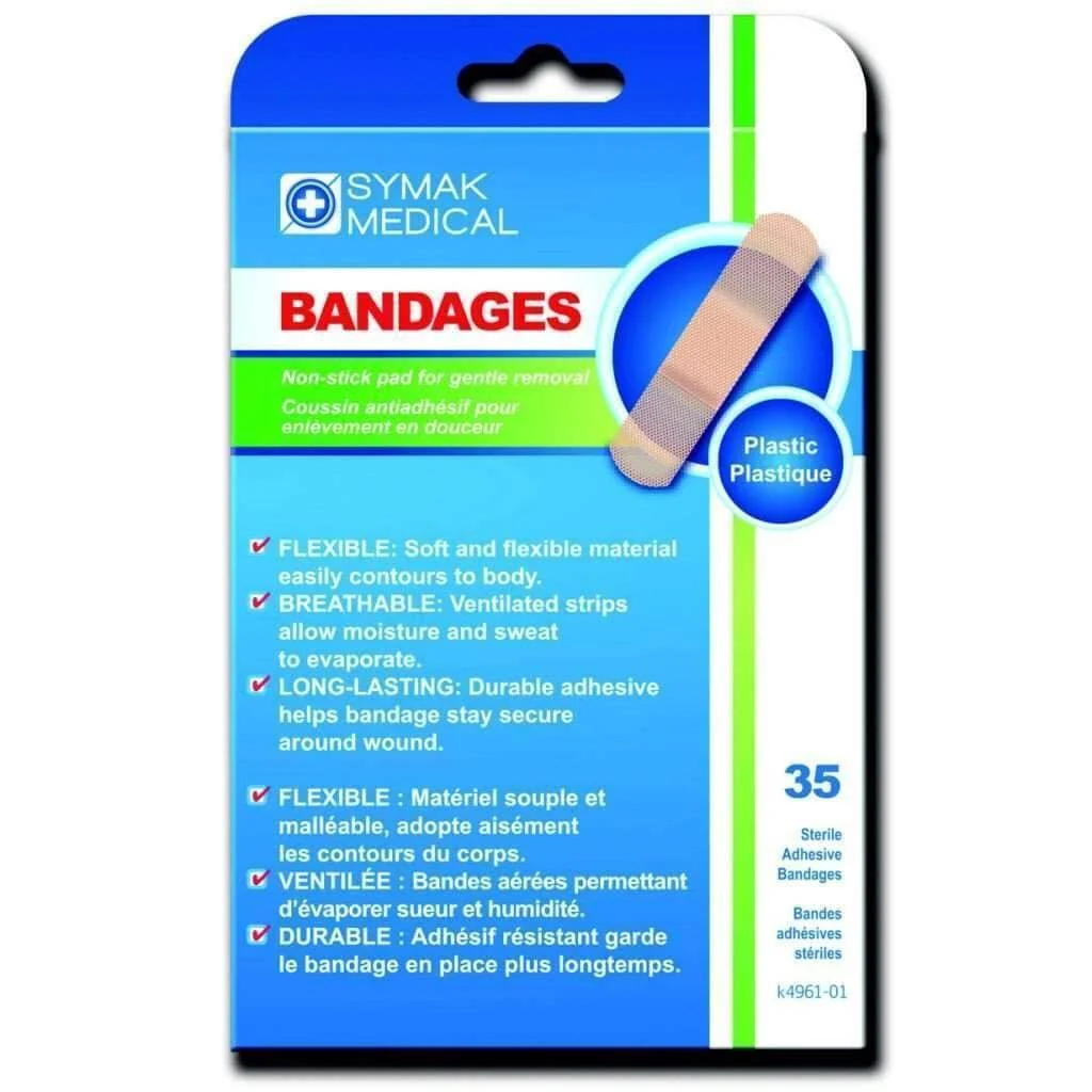 Enhanced Bandages Plastic 35pcs Refined